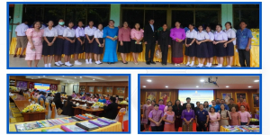 คณะนิเทศติดตามการขับเคลื่อนการน้อมนำพระบรมราโชบายด้านการศึกษาสู่การปฏิบัติ งานศาสตร์พระราชา ตามแนวทาง ร.ร.วิถีพุทธ และประวัติศาสตร์