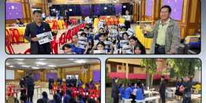 ผู้บริหารโรงเรียนละหานทรายรัชดาภิเษก ลงพื้นที่เยี่ยมเยียนนักเรียน สร้างขวัญกำลังใจในโอกาสรับมอบ iPad เพื่อการเรียนรู้