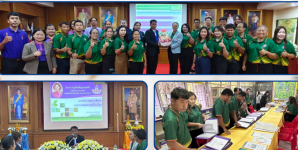 ต้อนรับคณะศึกษาดูงานสวนพฤกษศาสตร์โรงเรียน จาก โรงเรียนร่อนทองพิทยาคม